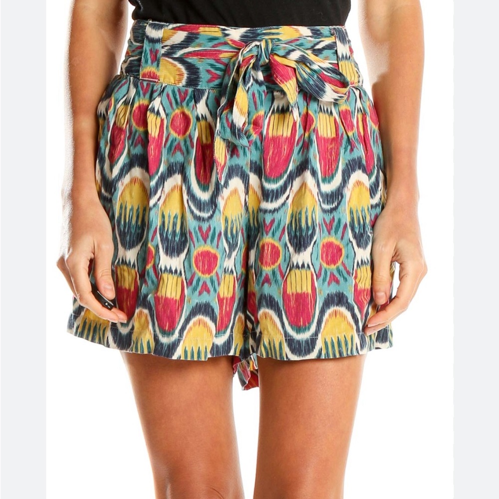 Lucky Brand Multicolor Printed Bohemian Flowy Shorts